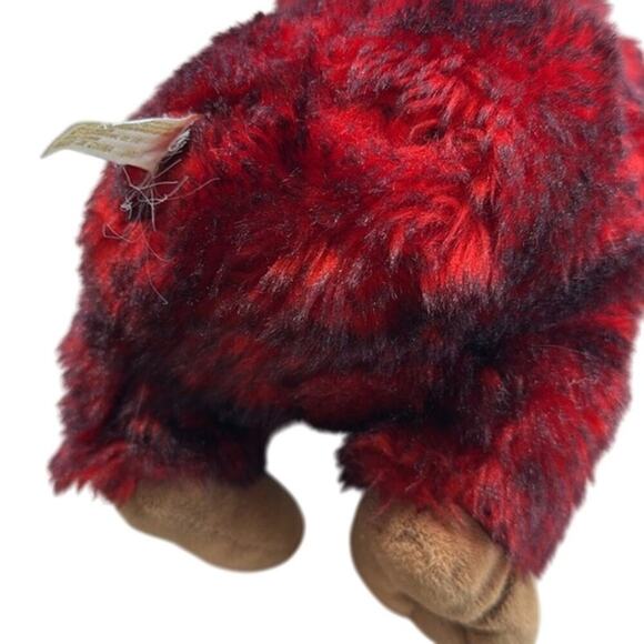 Dan Dee 10" Vintage Red‎ Plush Gorilla - Picture 4 of 7